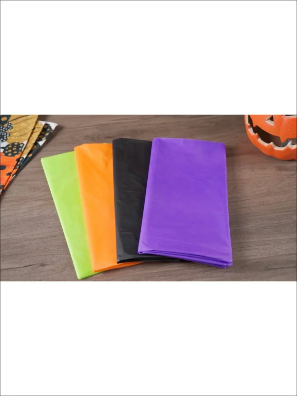 24 Pk Disposable Plastic Tablecloths 54x108 Rectangle Party Tables